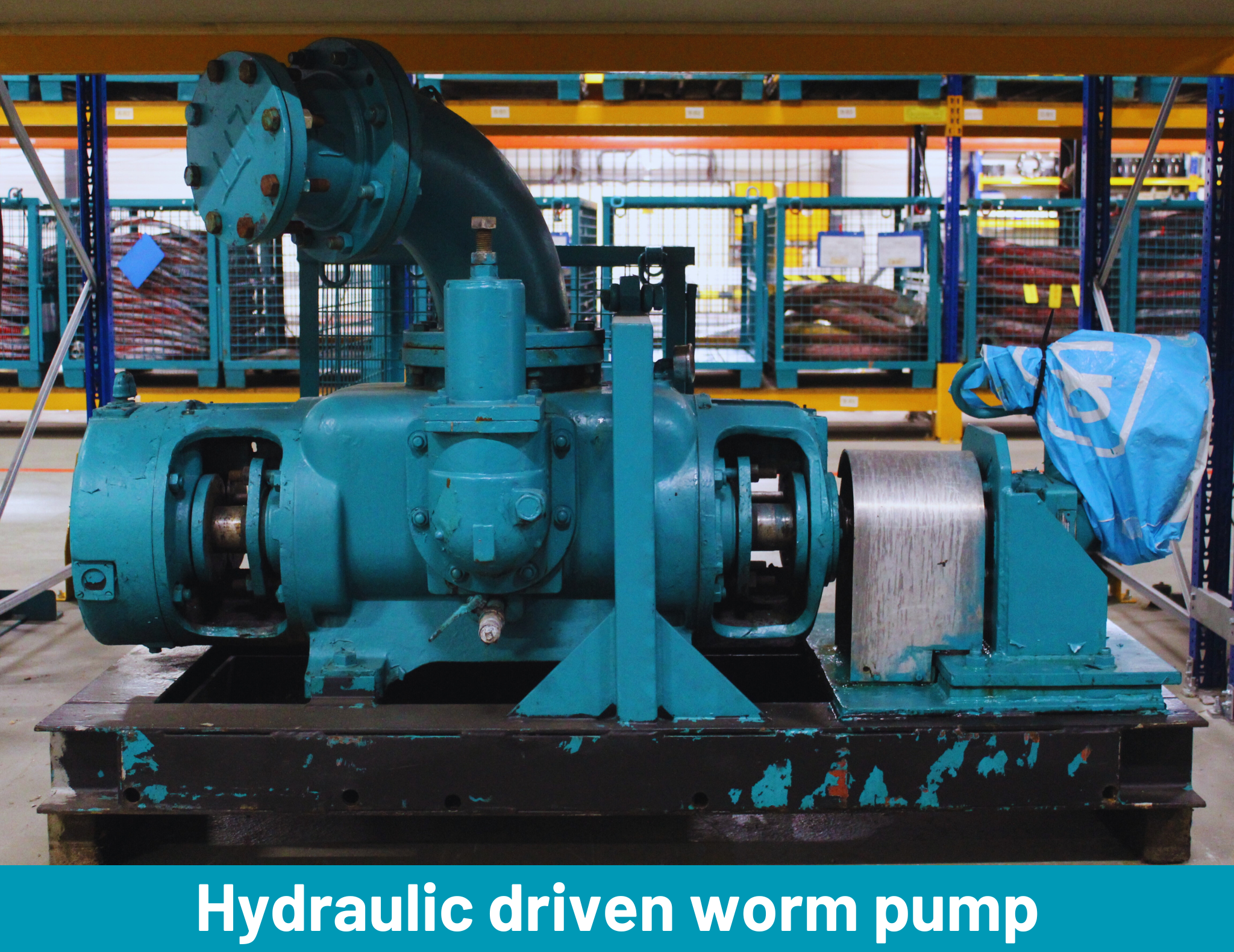 hydraulic-driven-worm-pump